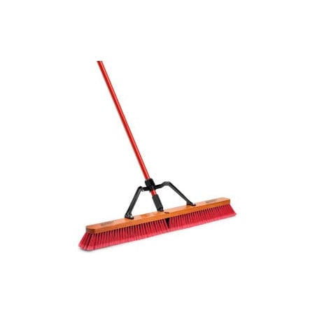 Libman Libman Commercial 36" Multi-Sweep Push Broom w/Handle & Brace, 3/Pack - 1101 1101003